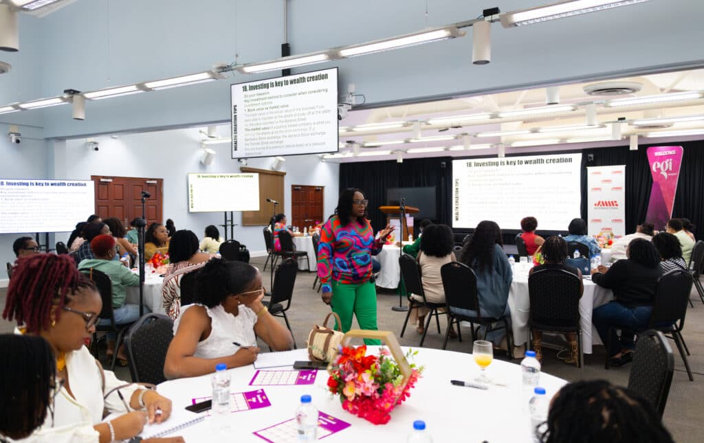Women benefit from Egi and JMMB International Masterclass