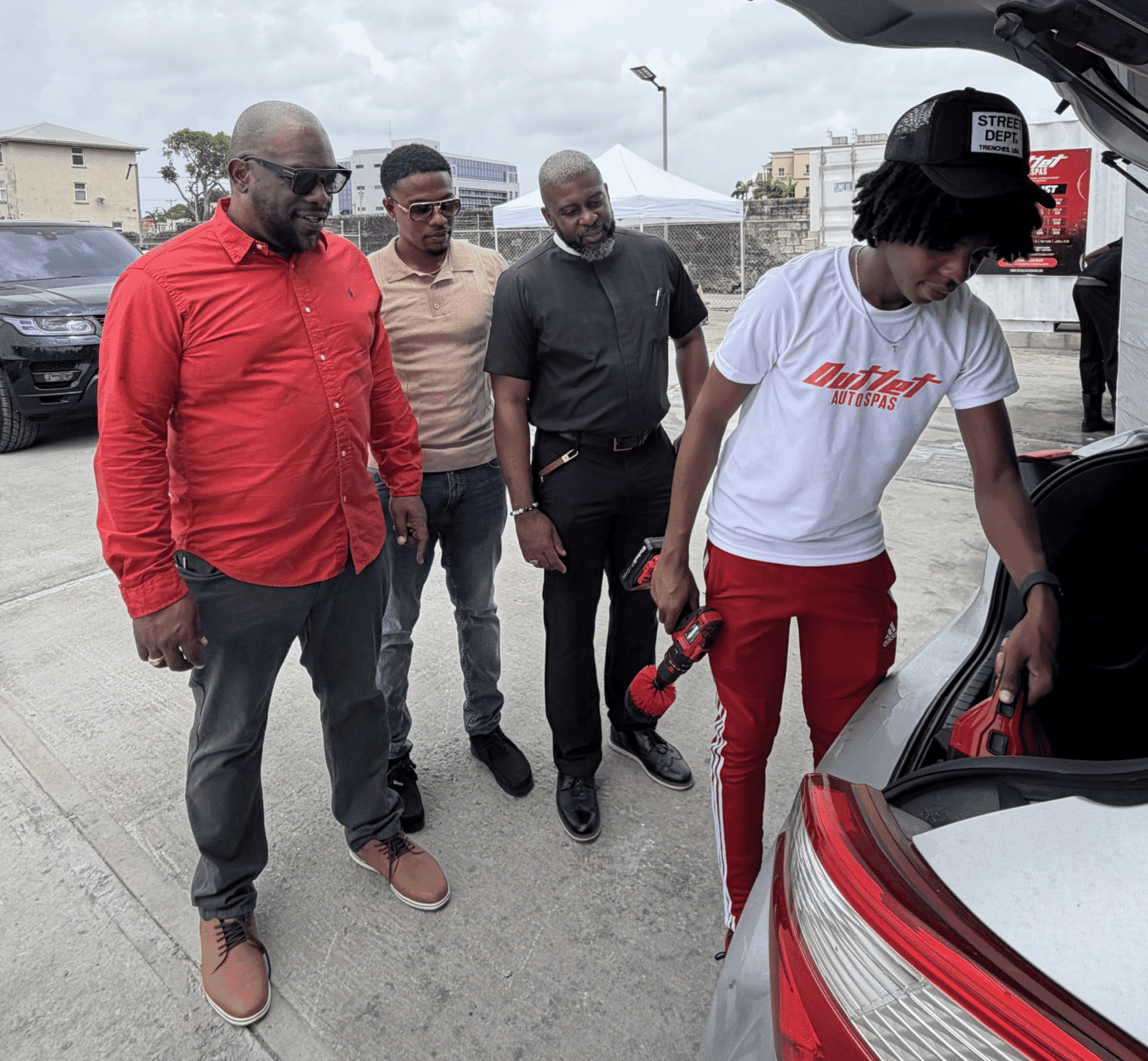 Young entrepreneur starts new business venture