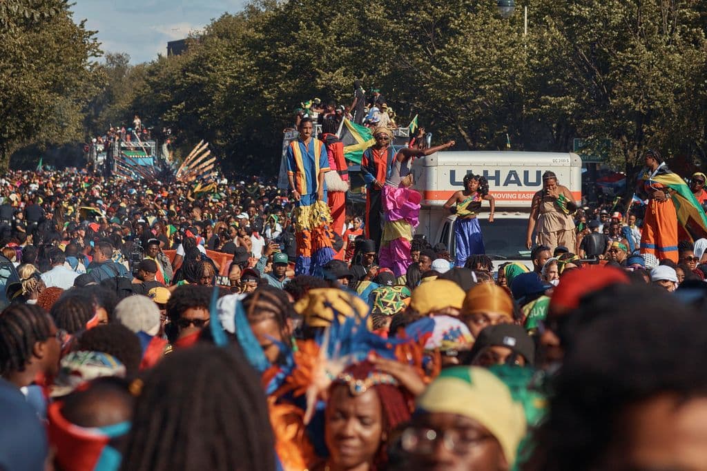 Brooklyn’s Eastern Parkway, the venue for 58th Annual New York Caribbean Carnival Parade