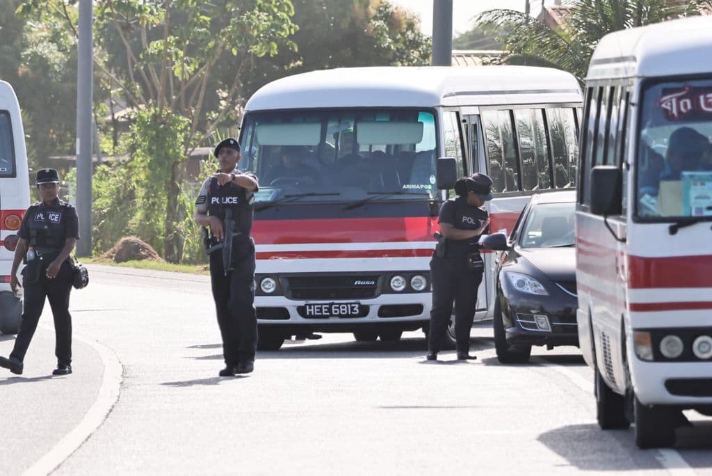 Driver arrested, 230 tickets issued in TTPS roadblocks today