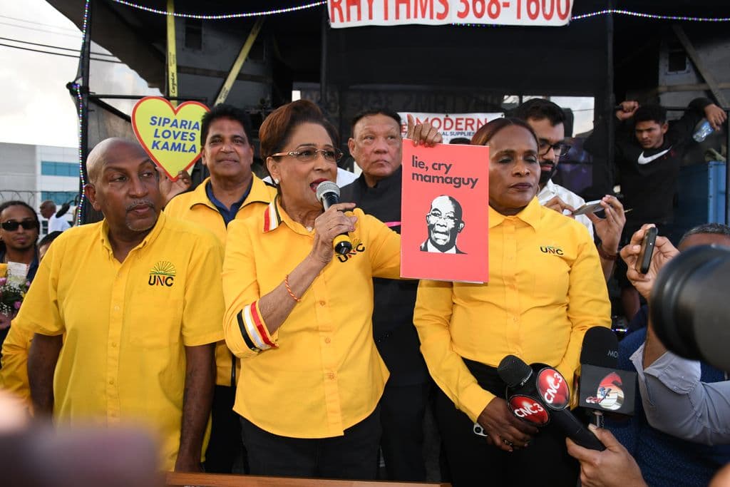 Kamla doubles down, accuses Rowley of ‘hateful, divisive rhetoric’