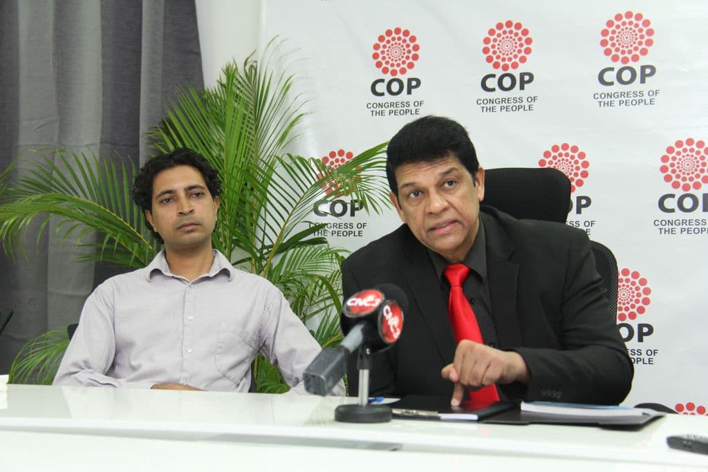 Ramadhar returns ‘to save’ COP
