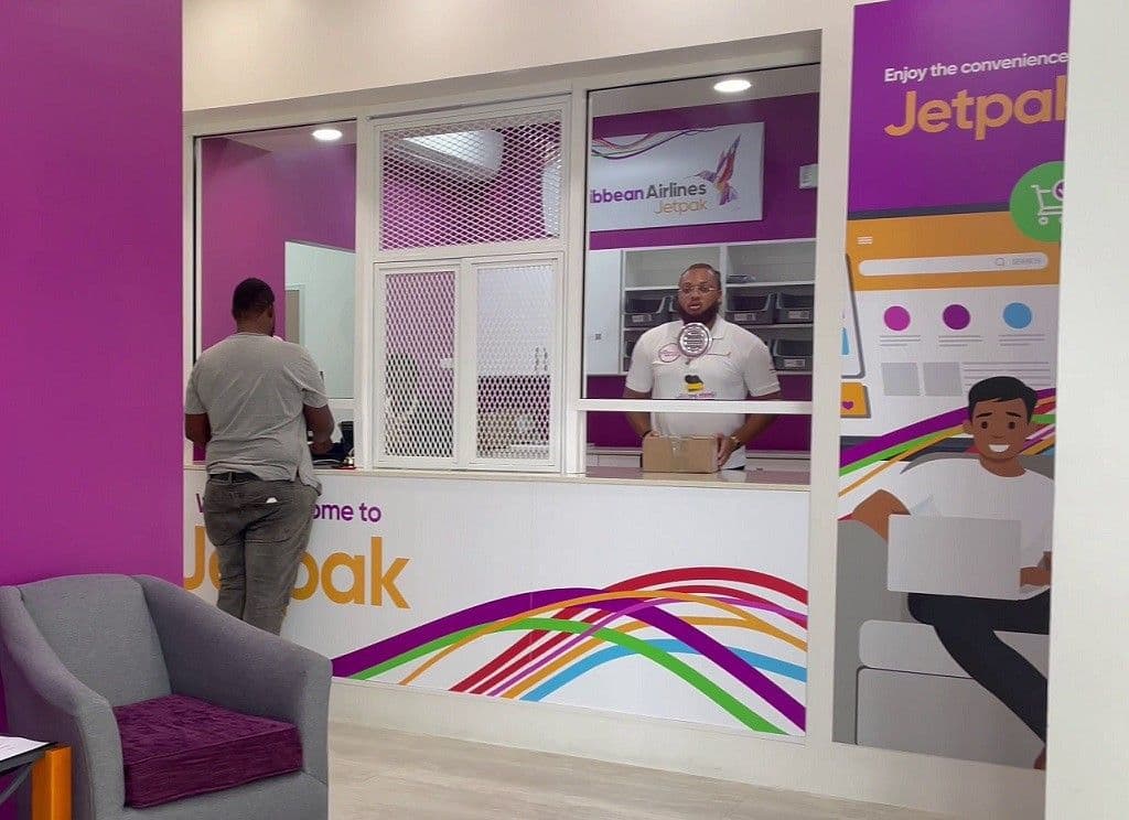 Caribbean Airlines opens Jetpak office in Tobago
