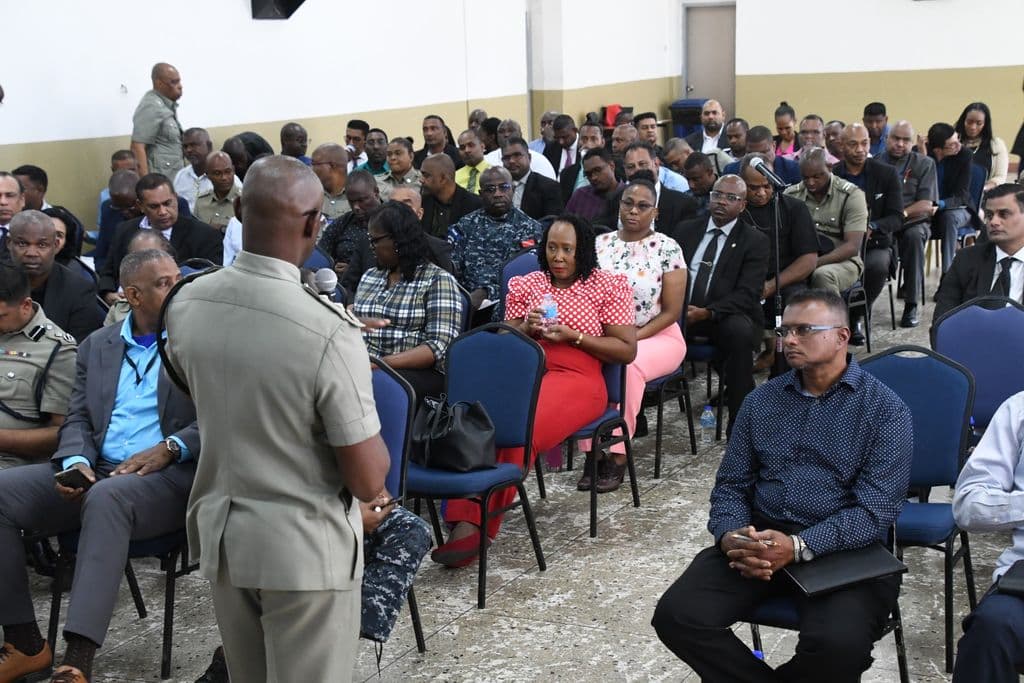 Acting CoP meets with officers affected by promotion ruling