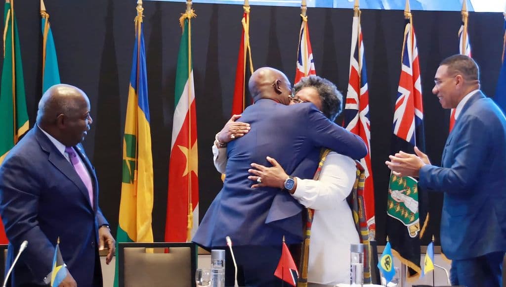 Emotional regional send-off for T&T PM