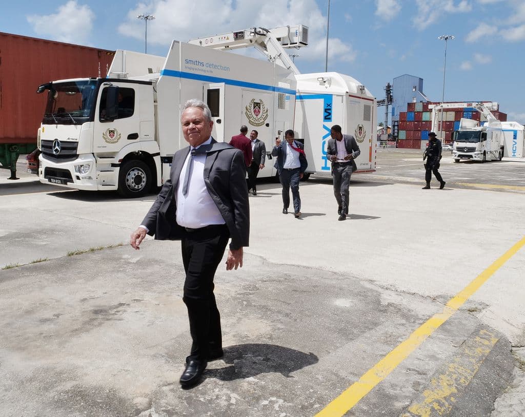 New high-tech scanners to boost port security