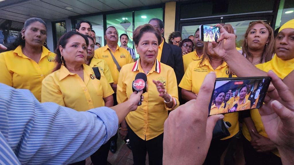 Kamla confident in UNC’s election chances: Unhappy members welcome to leave
