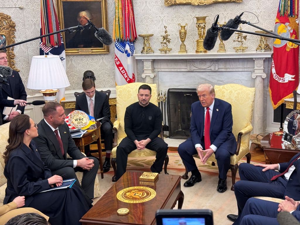 Trump and Vance call Zelenskyy ‘disrespectful’ in Oval Office meeting