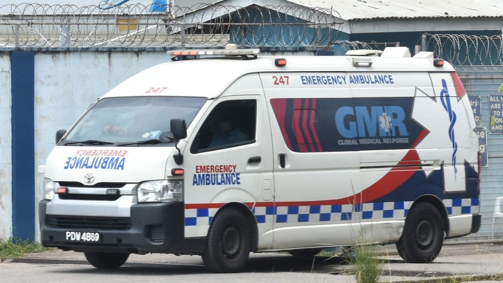 Baby fractures skull after falling 11 feet from bannister into drain