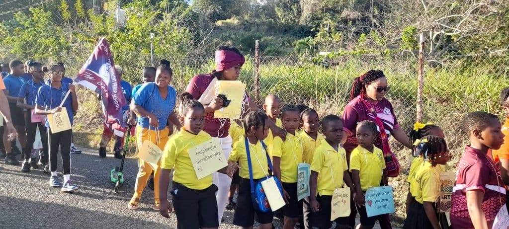 Black Rock Primary School hosts peace walk