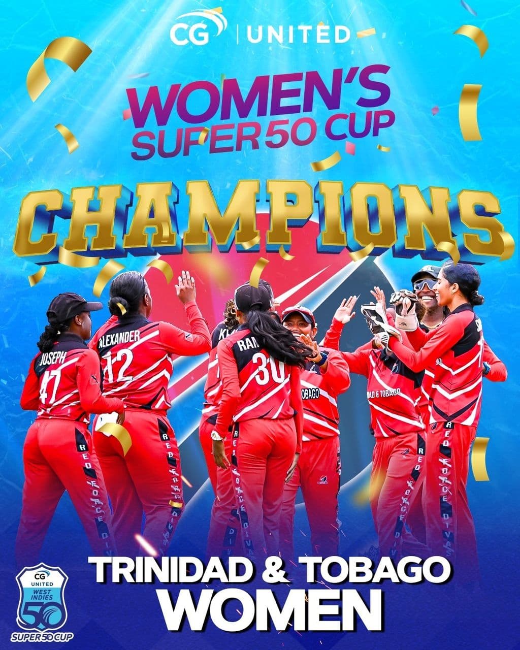 CWI CEO congratulates T&T on winning Super50 Cup