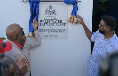 Guyana commissions multi-billion dollar water plant