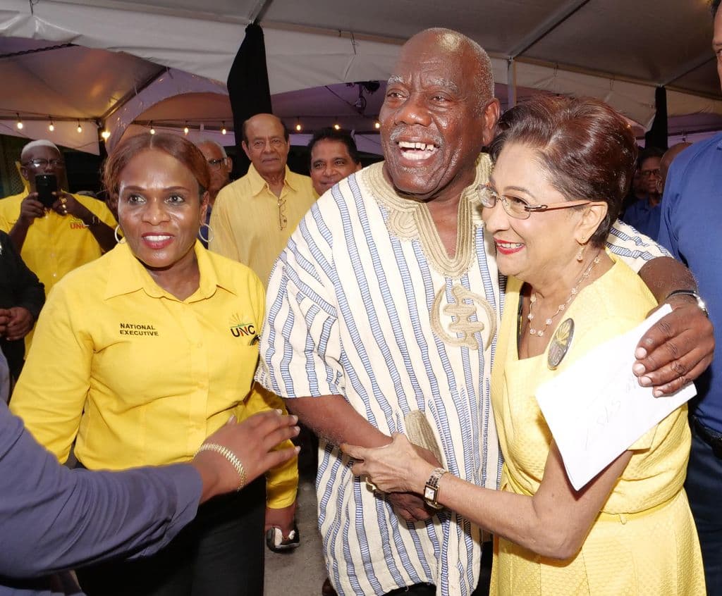 Kamla accuses Rowley of leading bloodless coup in T&T