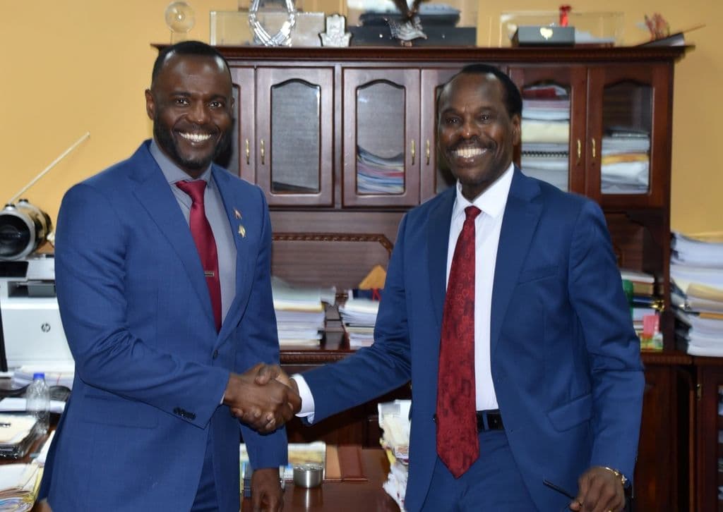 Gonzales briefed by Hinds, ministry officials