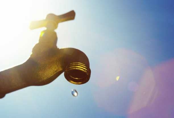 Reduced water supply in central and south west