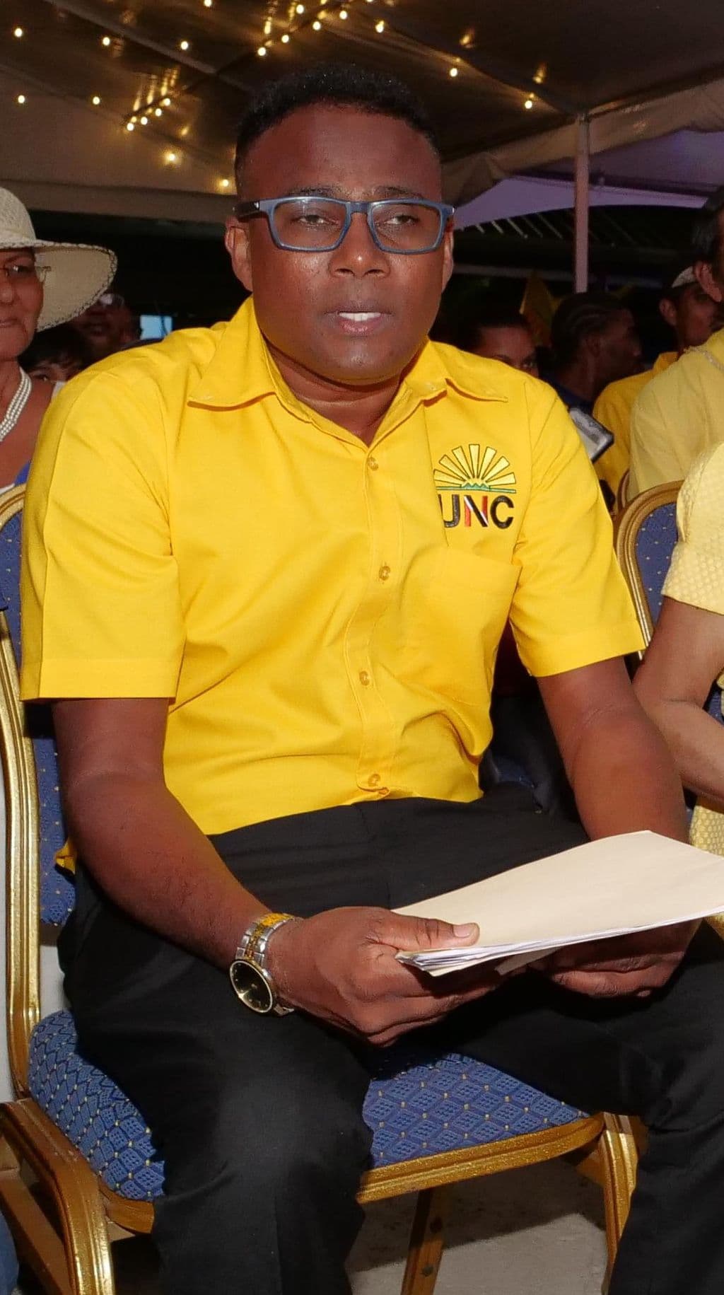 Watts urges PNM members to follow him to ‘house of yellow’