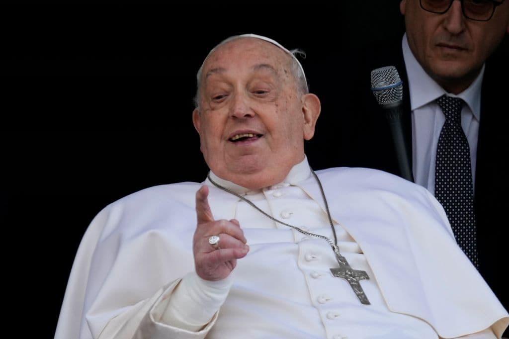Pope home at Vatican after 5-week hospital stay
