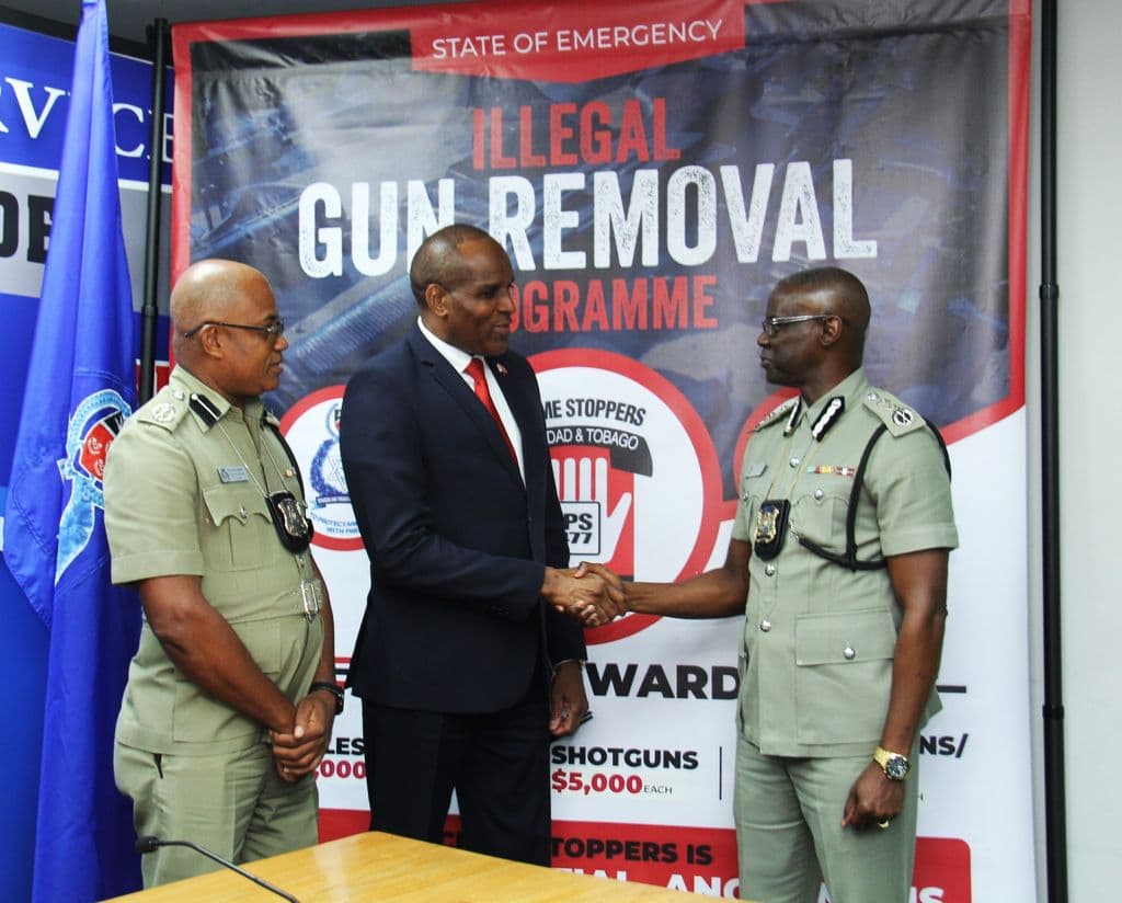 TTPS, Crime Stoppers hope to get 100 illegal guns off the streets by SoE’s end