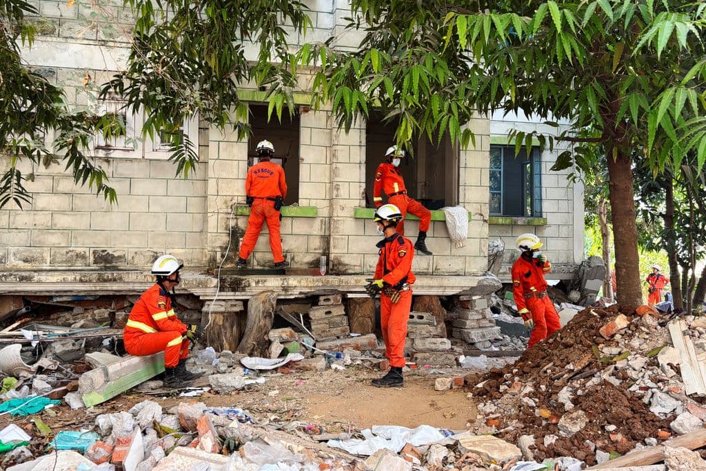 Myanmar earthquake death toll rises to 3,145 as more bodies found