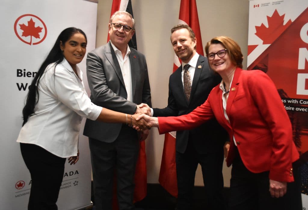 Air Canada returns to T&T next month