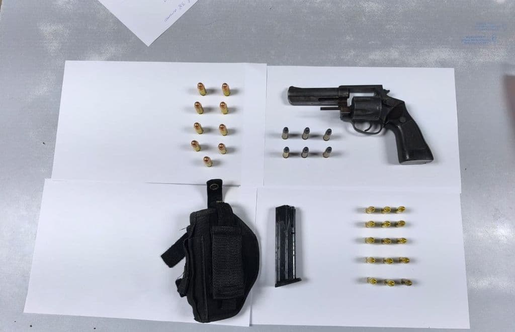 Firearm and ammunition seized in Central Division