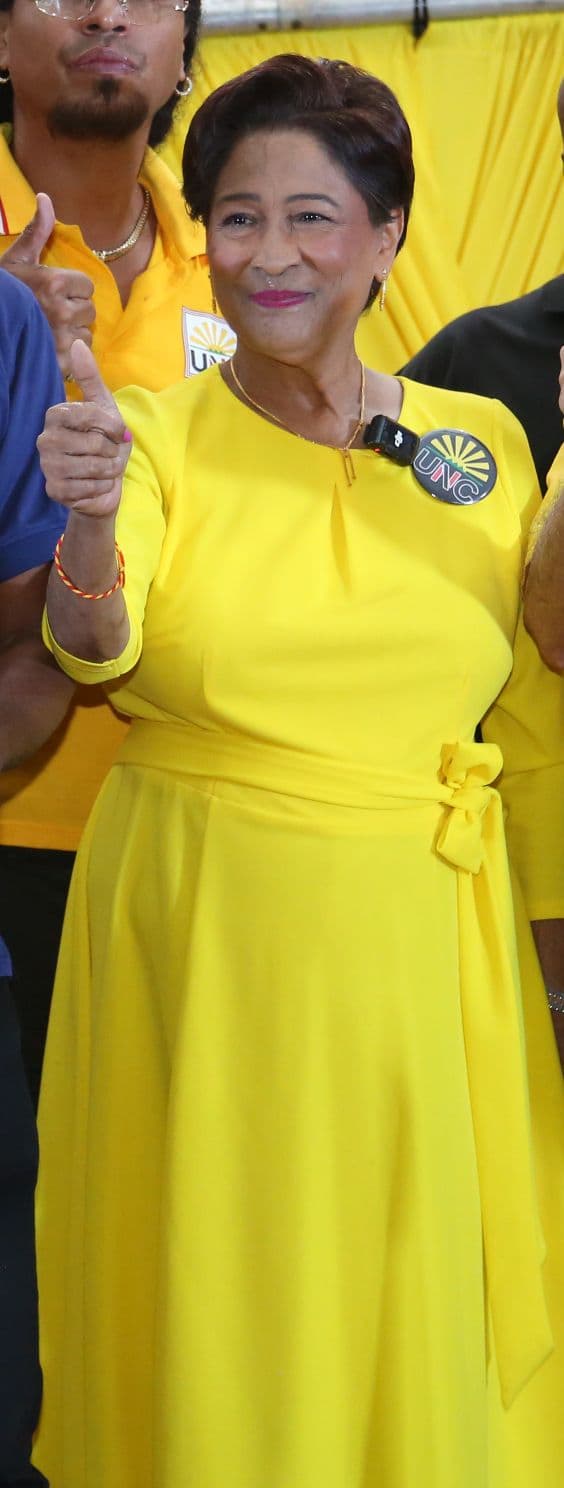 UNC hails Kamla as ‘trailblazer’ on 73rd birthday