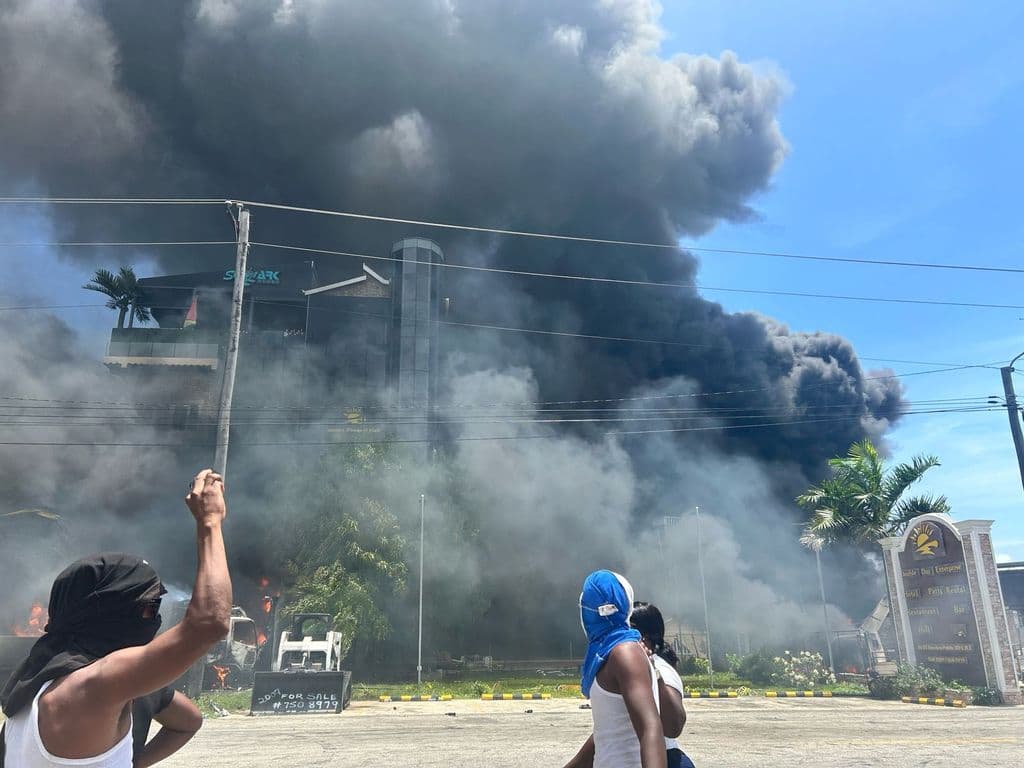 Guyana hotel, owner’s home set ablaze after girl, 11, found dead in pool