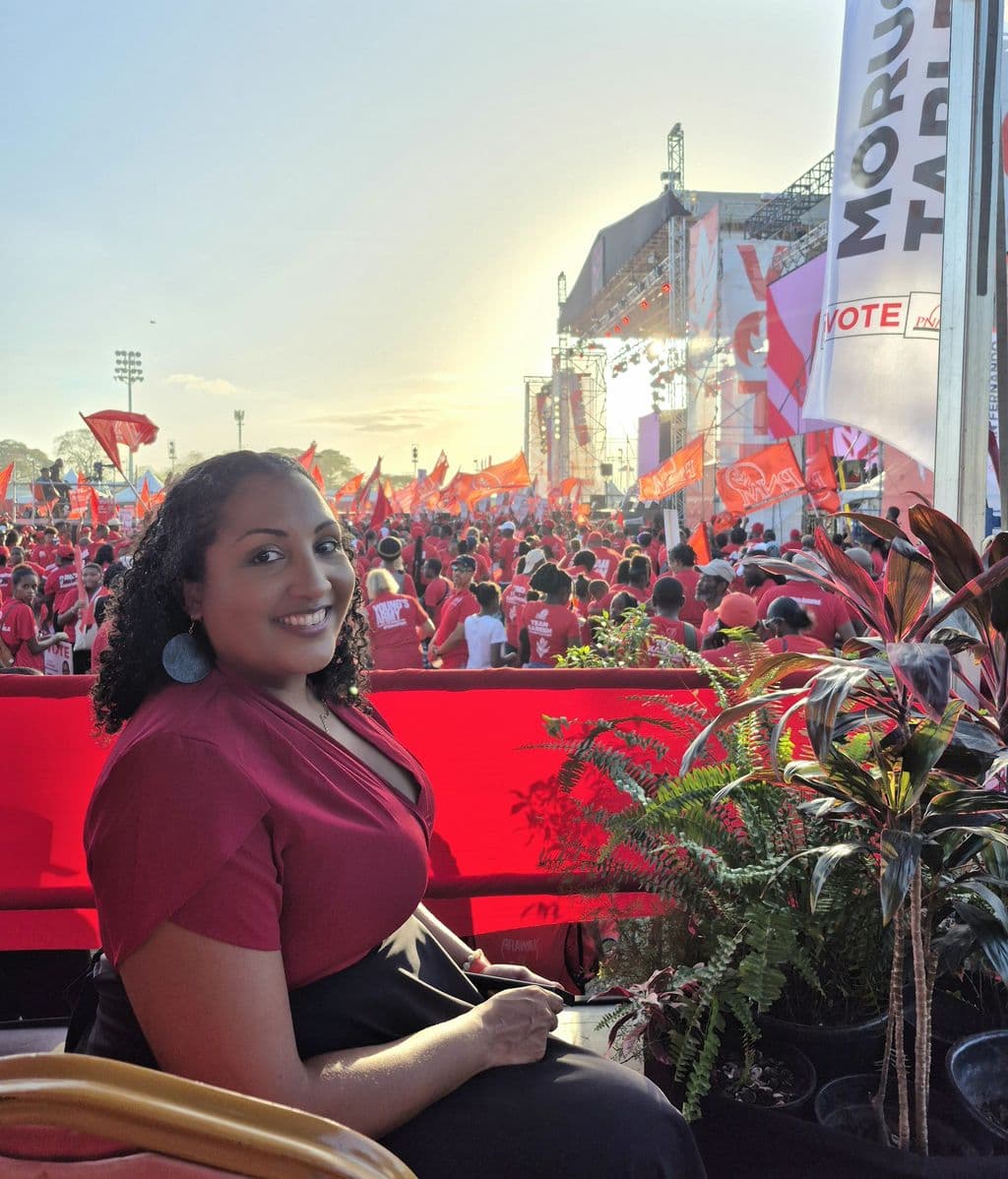 Former UNC MP Anita Haynes- Alleyne explains presence at PNM rally