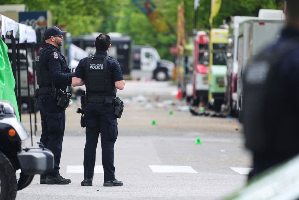 11 killed as a vehicle plows into a Filipino street festival in Vancouver. Police rule out terrorism
