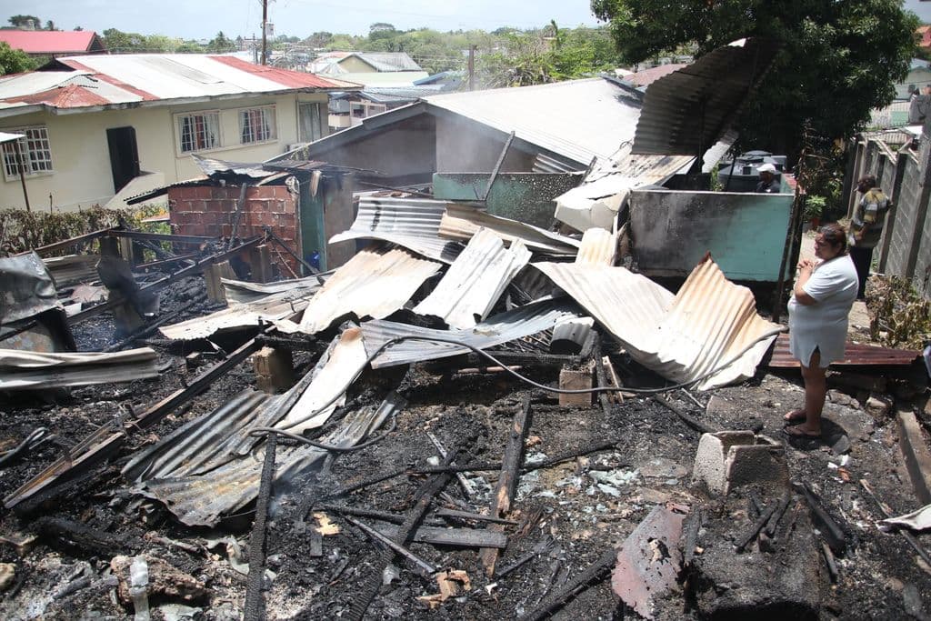 Single mother loses family home in La Romain fire