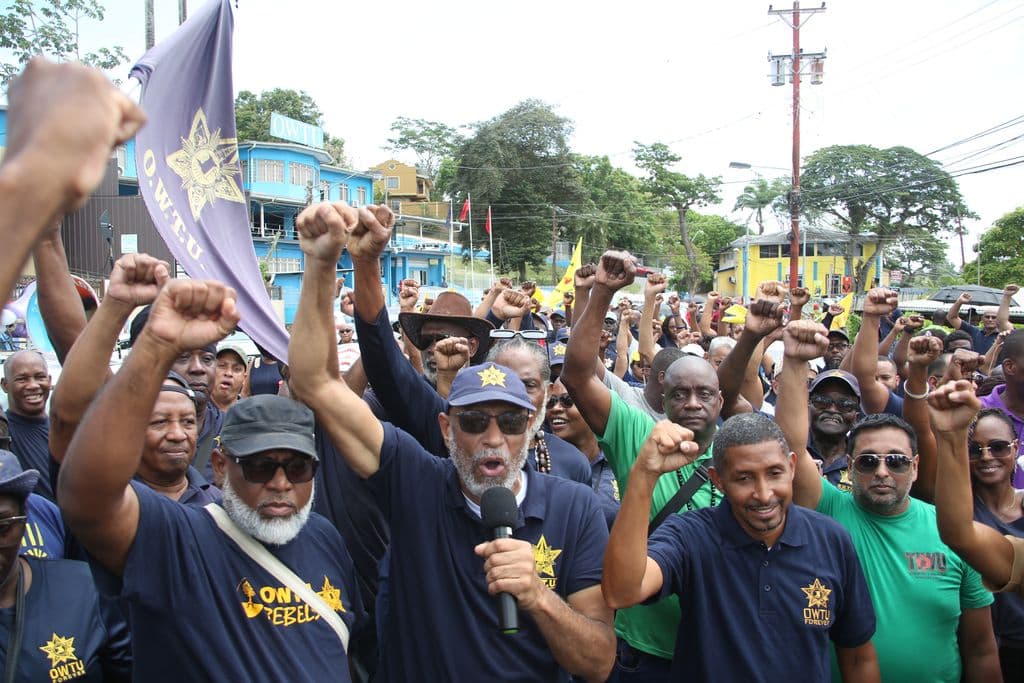 Unions march on May Day with measured praise, lingering concerns