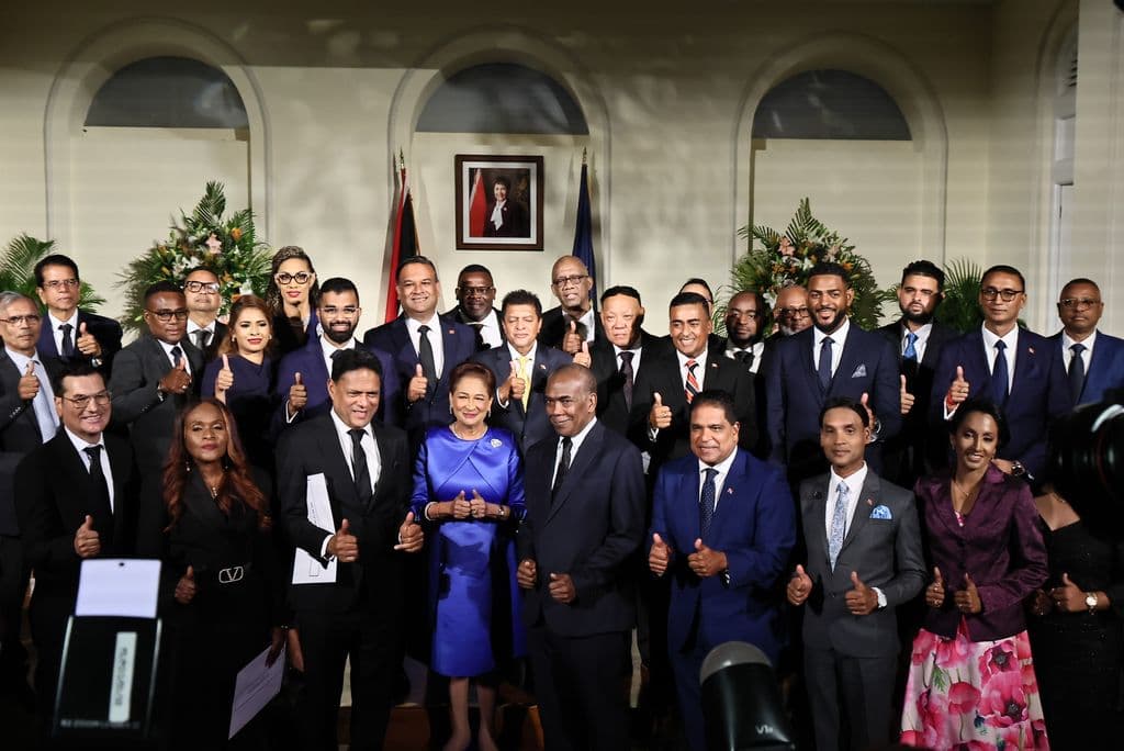 Persad-Bissessar unveils 35-member