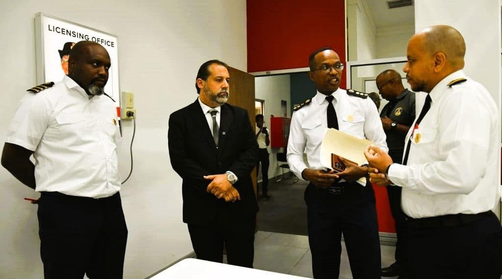 Minister Zakour visits Caroni Licensing Office in first official engagement