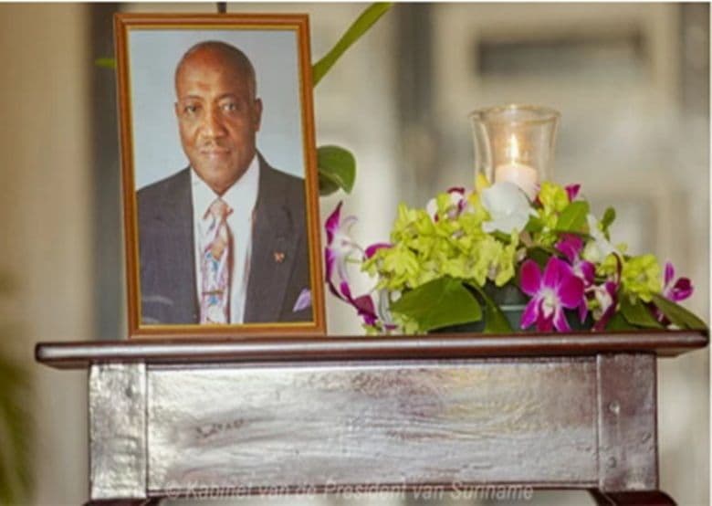 Suriname’s former president to be buried on Saturday