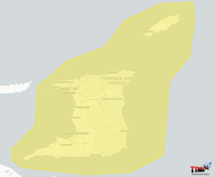 Met office issues yellow level alert for weekend
