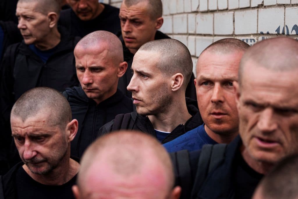 Russia and Ukraine swap hundreds more prisoners hours after a massive attack on Kyiv