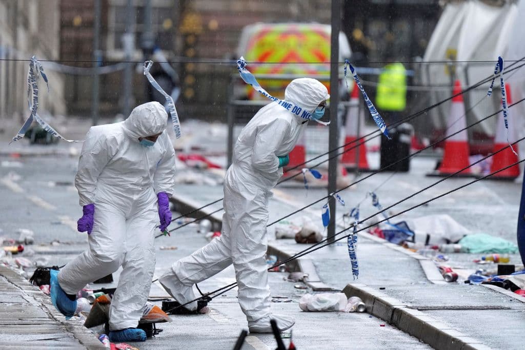 Four Liverpool fans seriously hurt after car ploughed into crowd