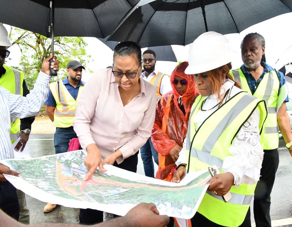 Stabilisation and roadworks follow Minister’s highway visit
