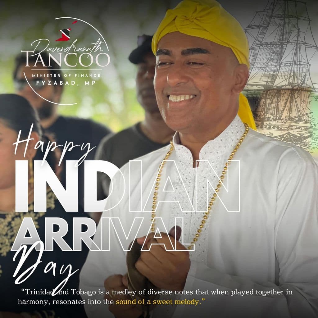 Tancoo calls for unity on Indian Arrival Day