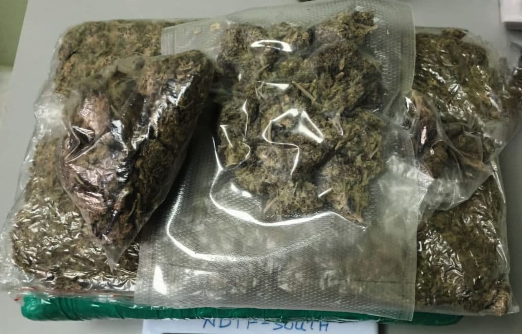 Two held as cannabis, ecstasy seized in northern division