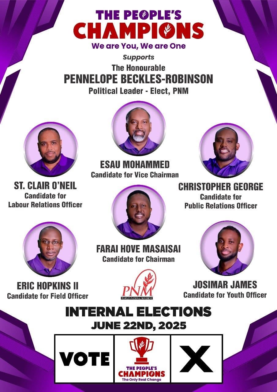 Campaign launches in PoS and Arima for PNM internal elections