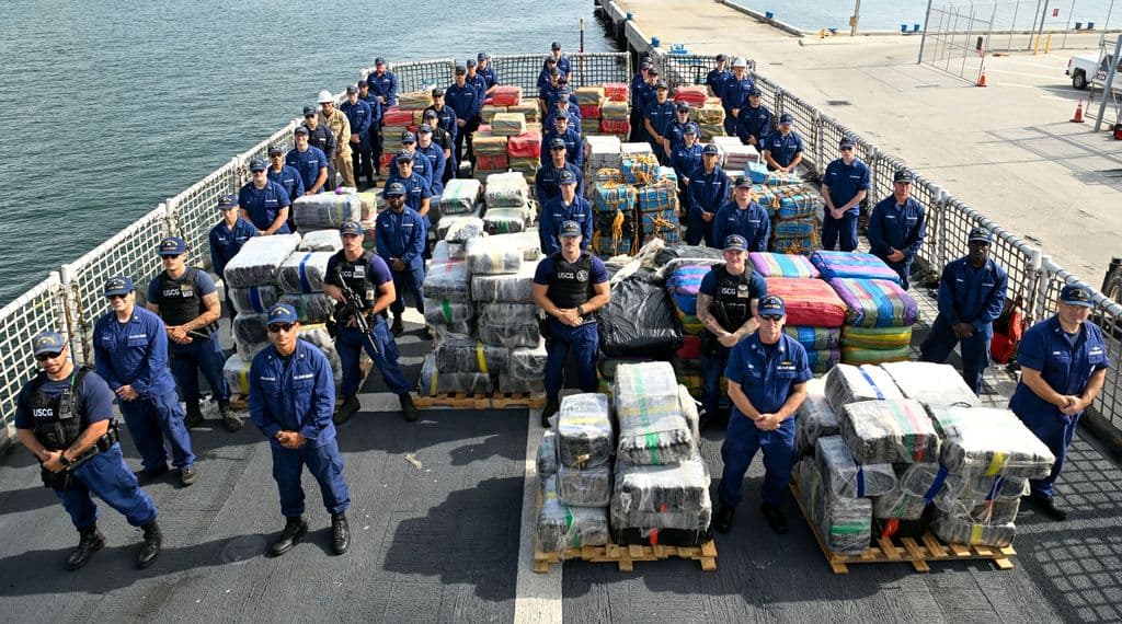 US Coast Guard seizes over US$138M in Caribbean Sea drug busts