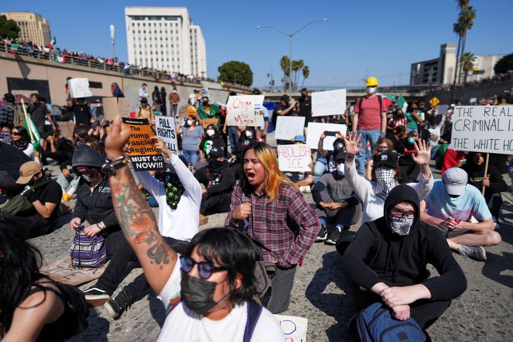 Los Angeles reels after three days of immigration protests