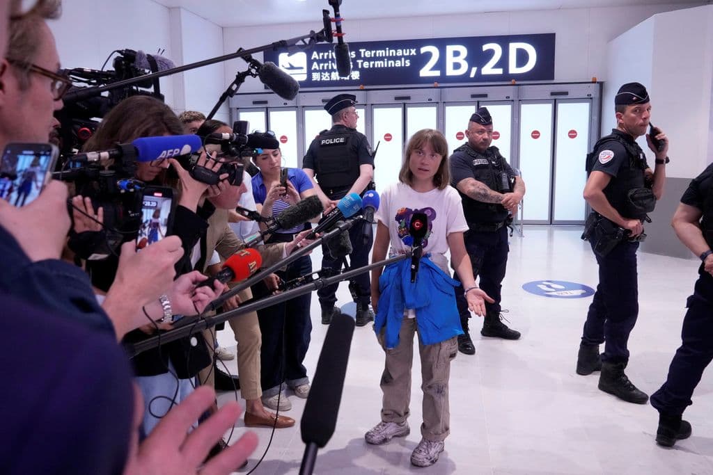 Israel deports Greta Thunberg after seizing ship