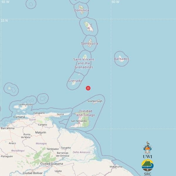 French and English-speaking Caribbean countries rattled by earthquakes