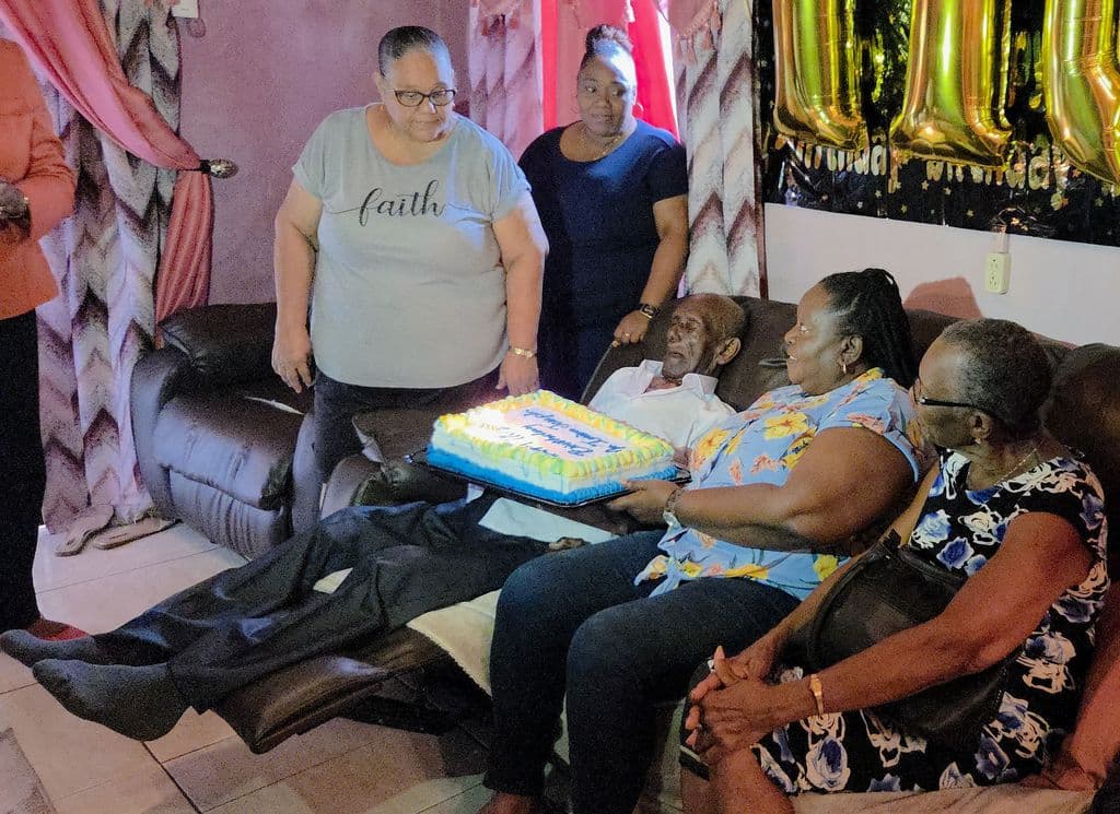 Arima man celebrates 110th birthday