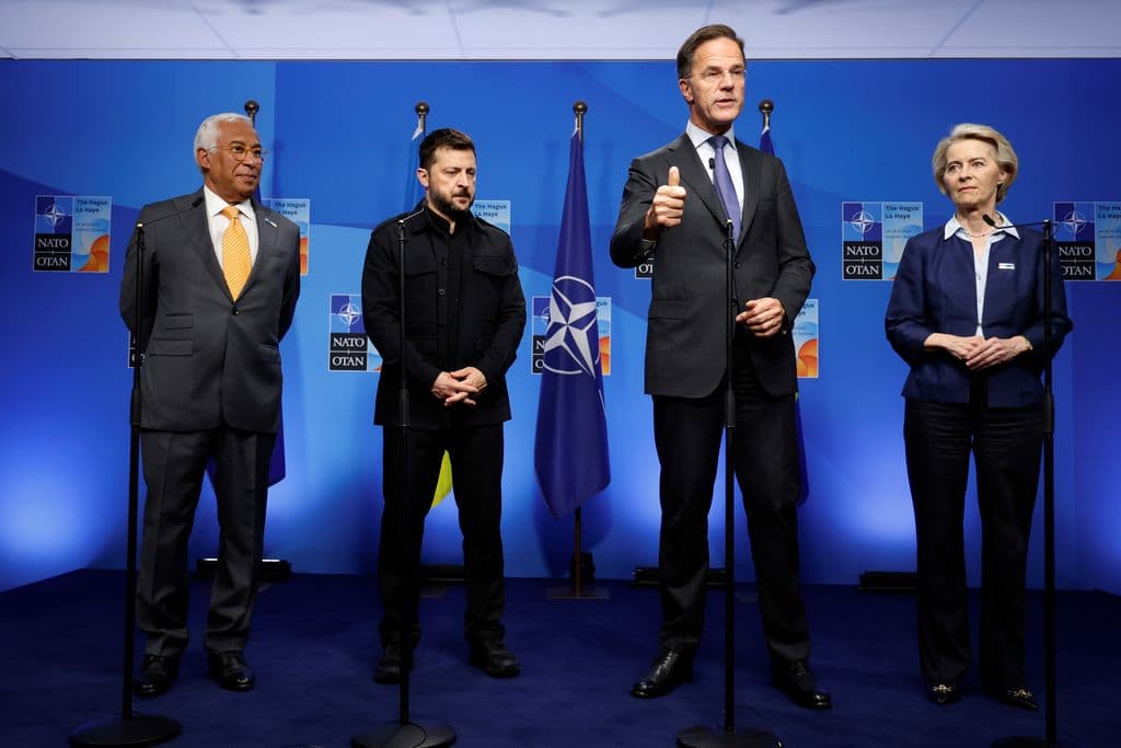 NATO chief praises Trump for making Europe ‘pay in a BIG way’ on defense ahead of a key summit