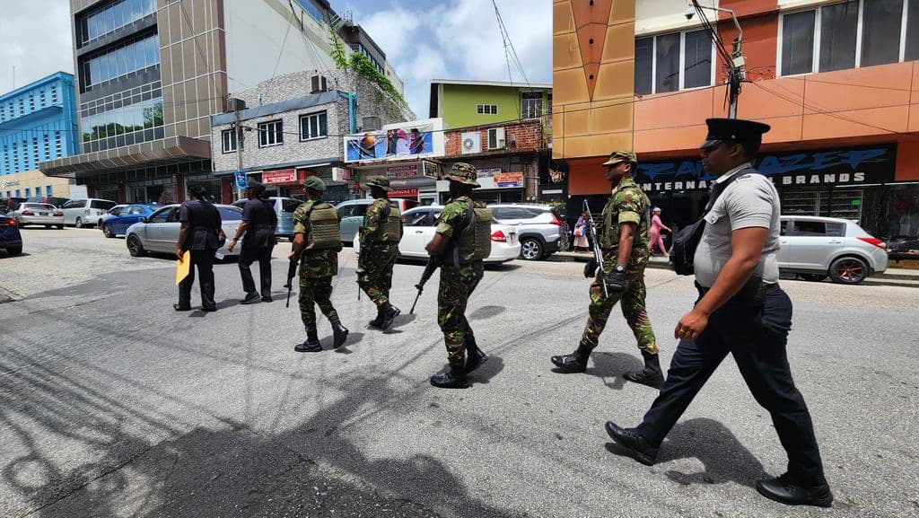 Opposition questions government's joint police-army security posts