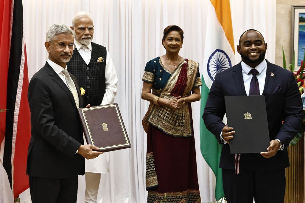 T&T, India formalise 15 new agreements: Modi’s govt also donates 2,000 laptops