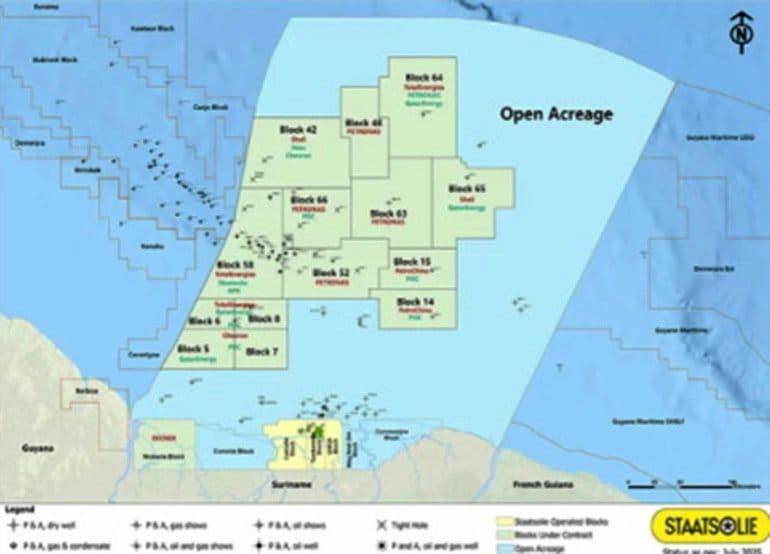 Hess announces withdrawal from Suriname’s offshore oil block